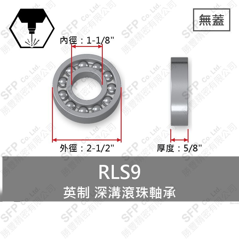 滾珠軸承(日) RLS9