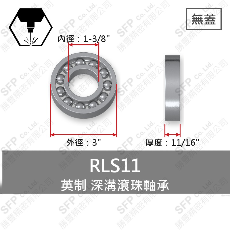 滾珠軸承(日) RLS11