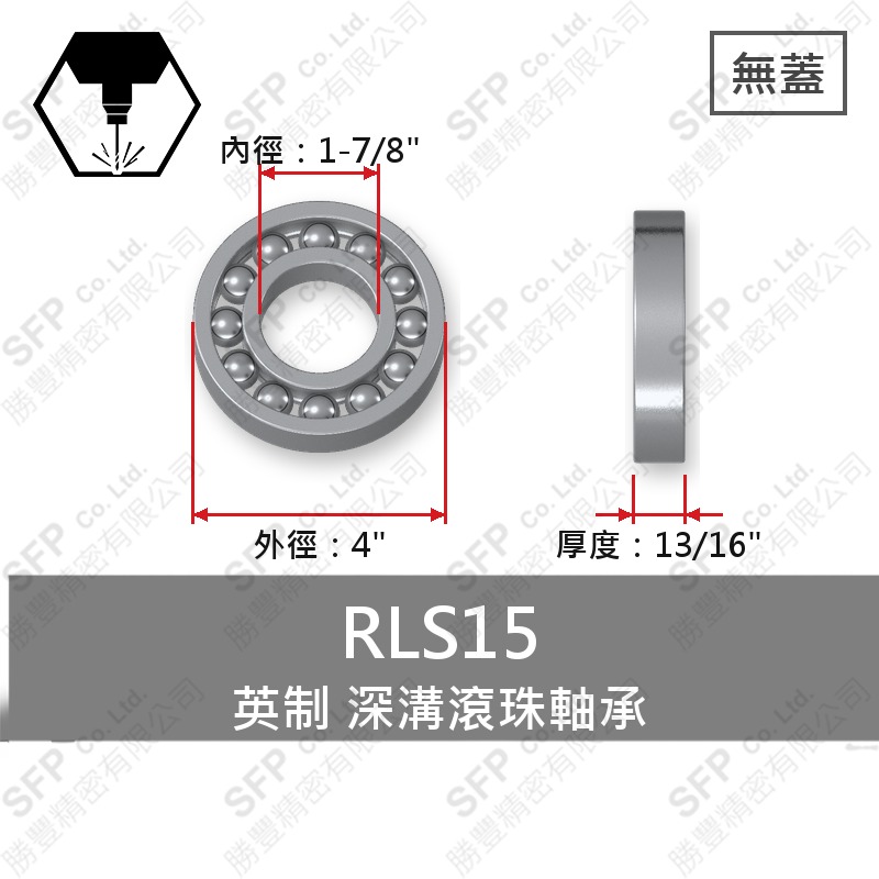 滾珠軸承(日) RLS15
