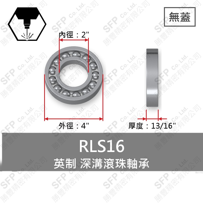 滾珠軸承(日) RLS16
