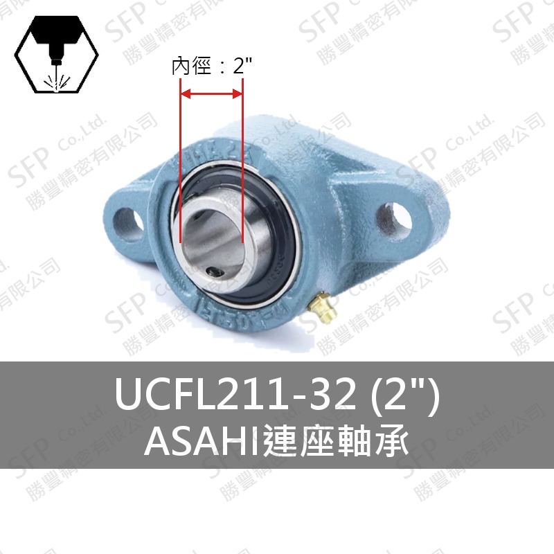 連座軸承 UCFL211-32(2 )