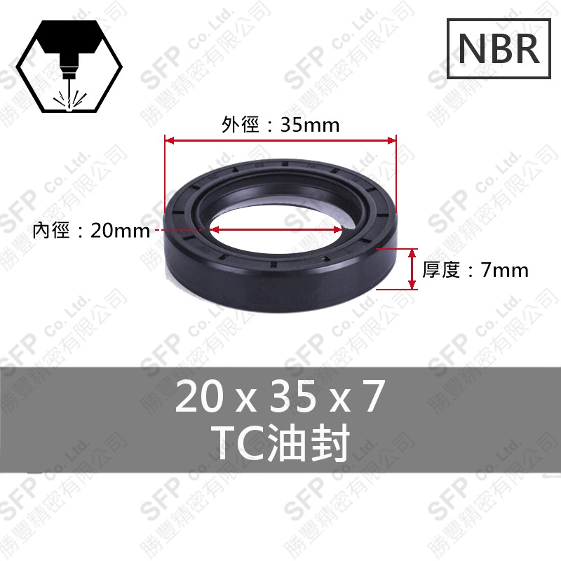 TC油封 20*35*7