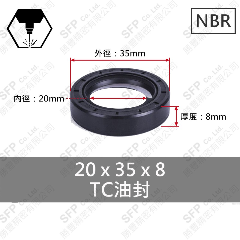 TC油封 20*35*8
