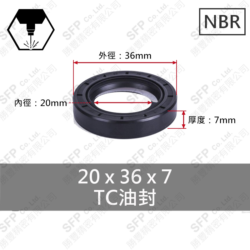 TC油封 20*36*7