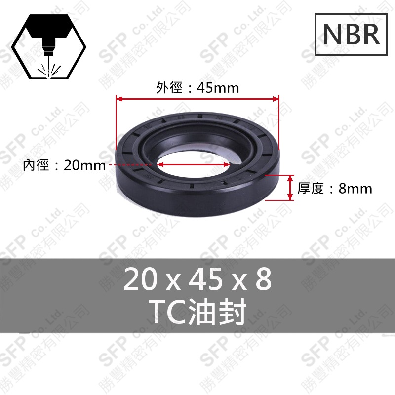 TC油封 20*45*8