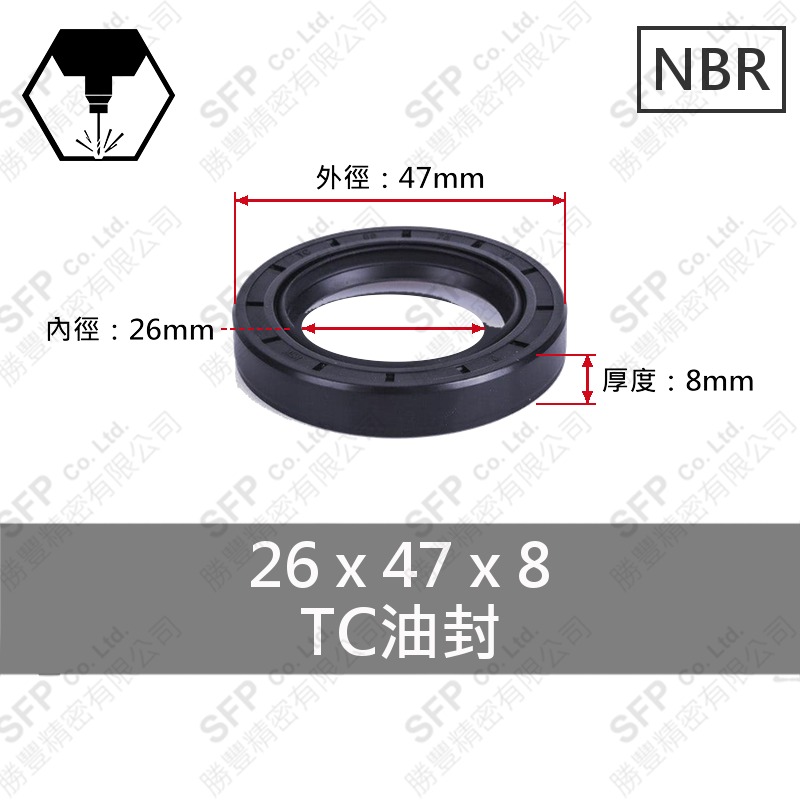 TC油封 26*47*8
