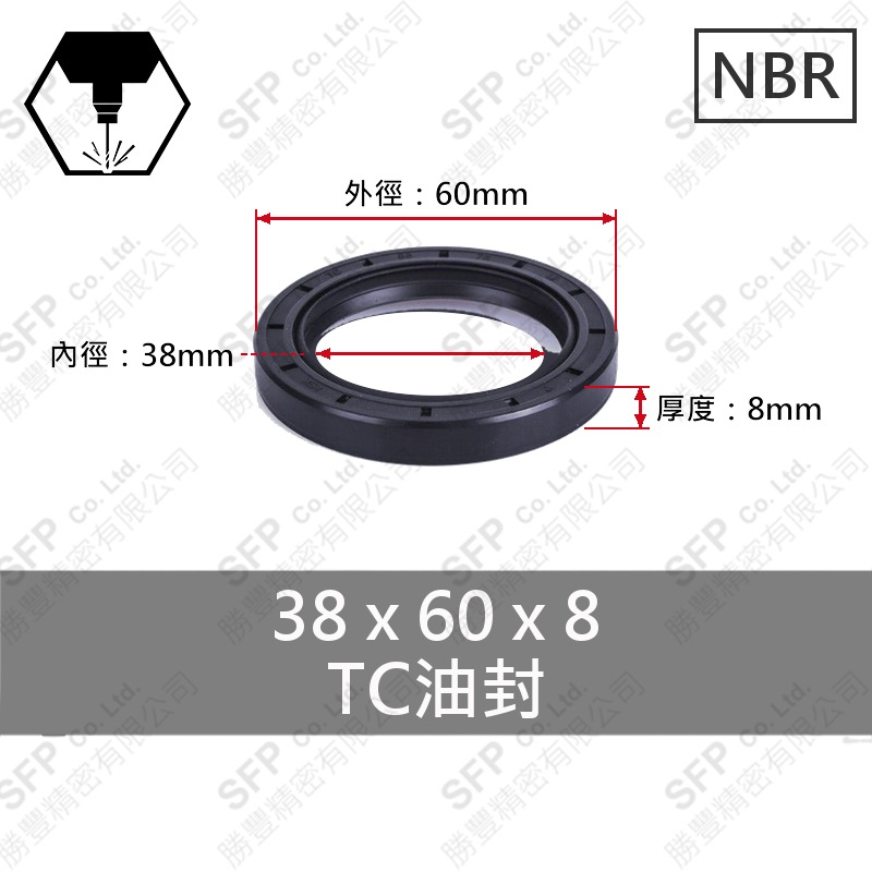TC油封 38*60*8