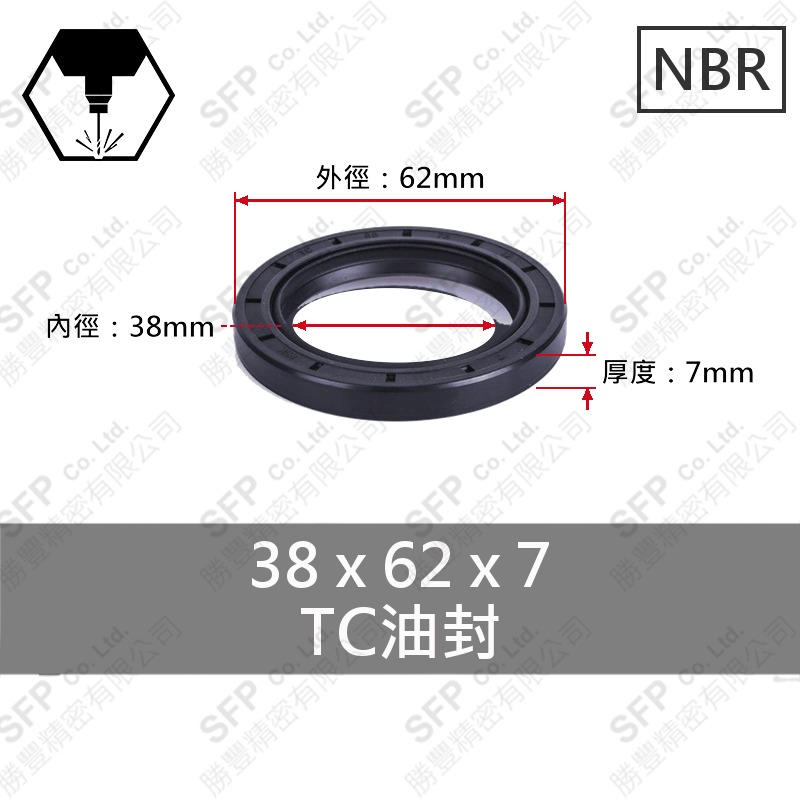 TC油封 38*62*7