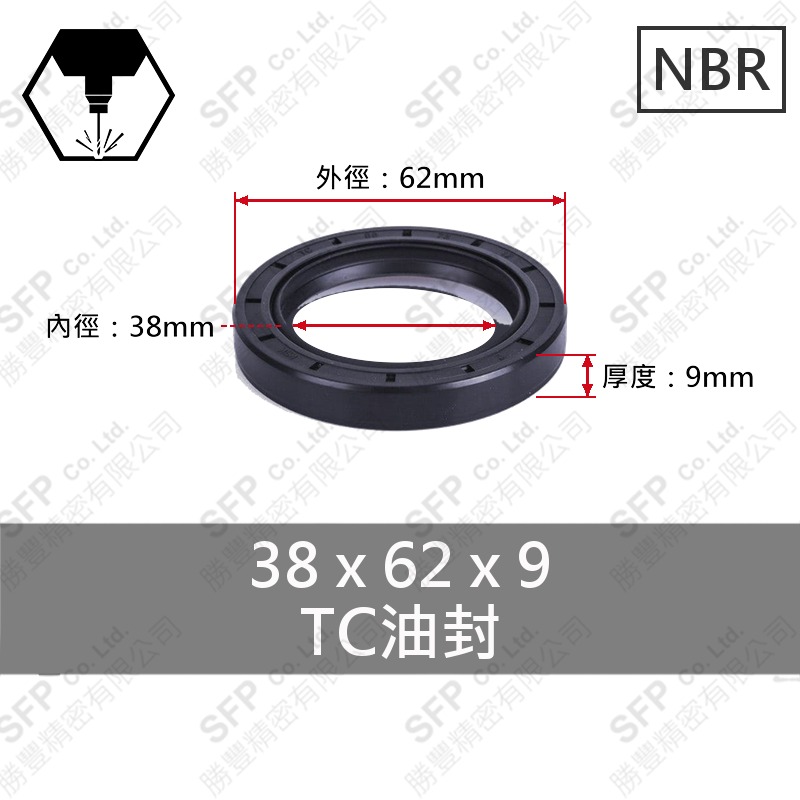 TC油封 38*62*9