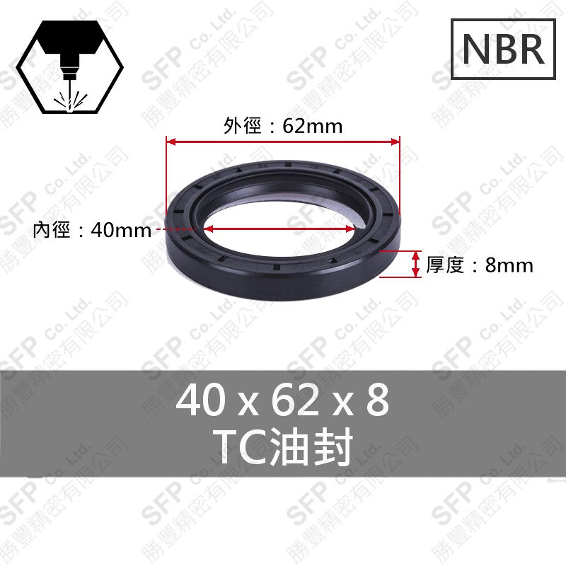 TC油封 40*62*8