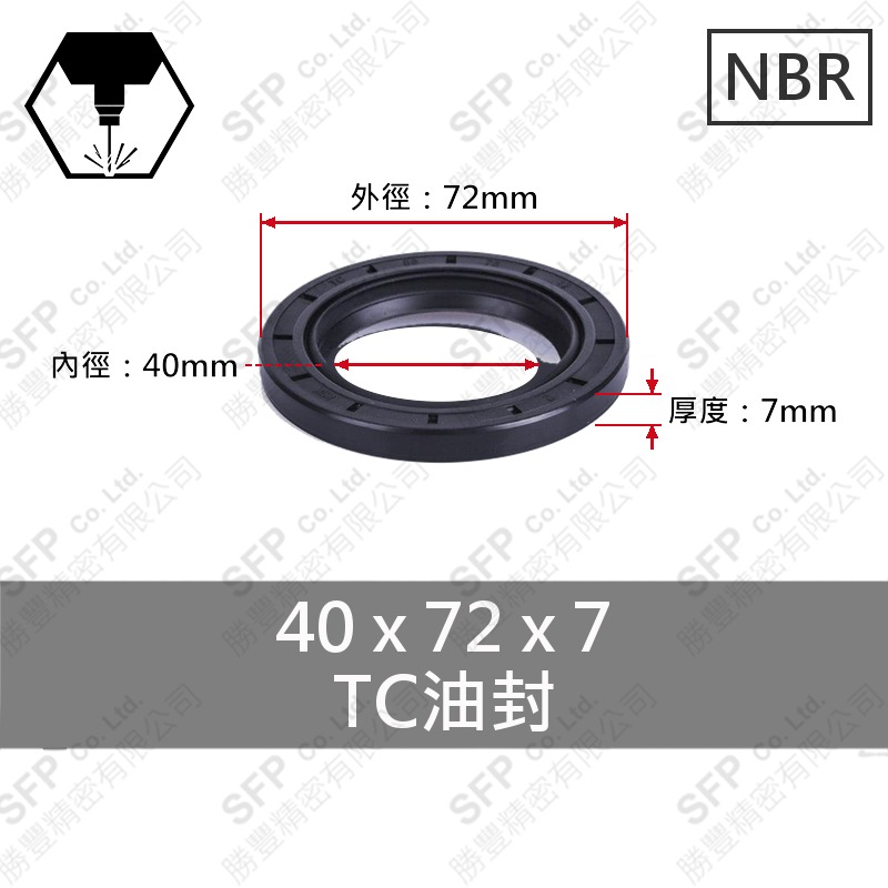 TC油封 40*72*7