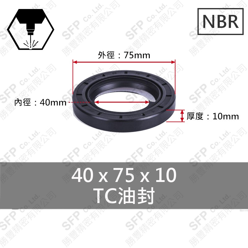 TC油封 40*75*10