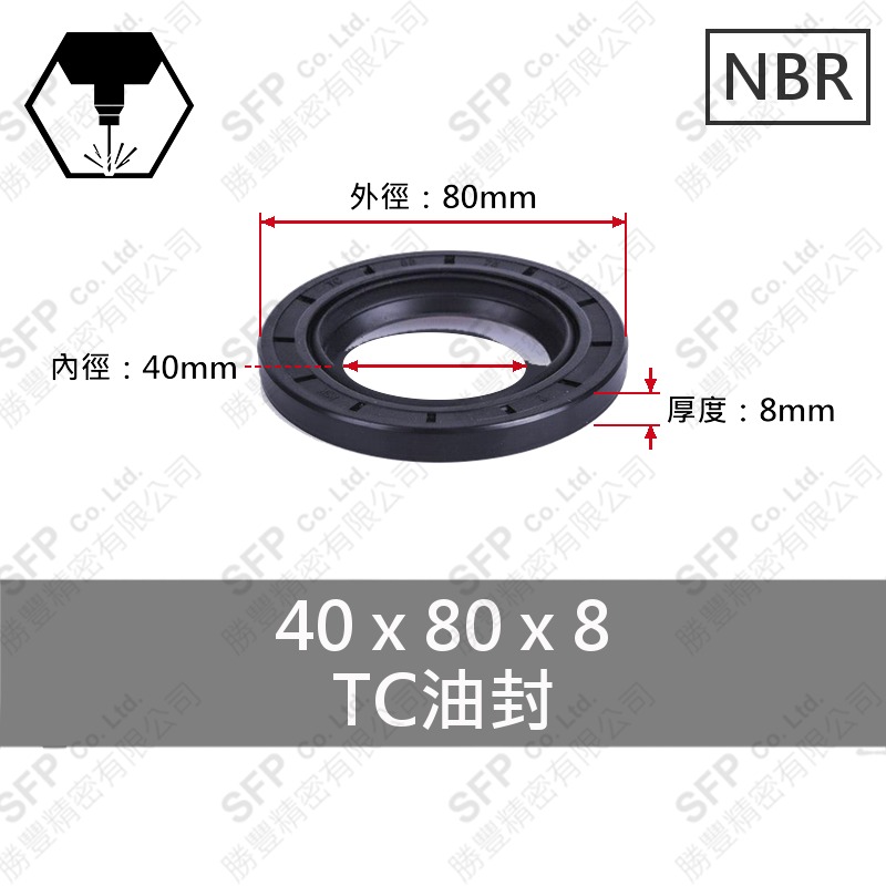 TC油封 40*80*8
