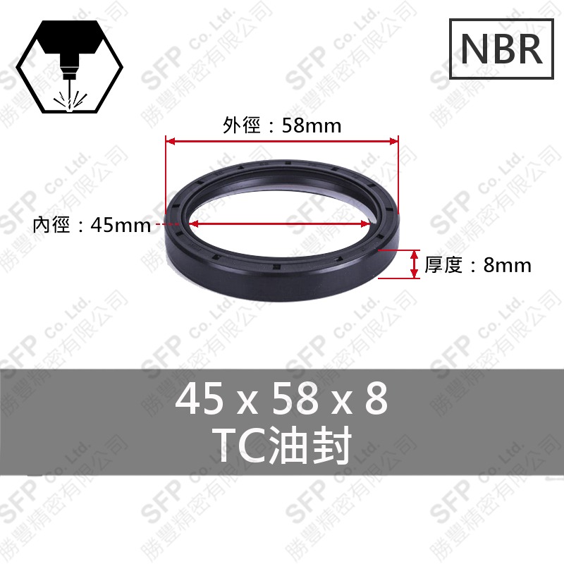TC油封 45*58*8