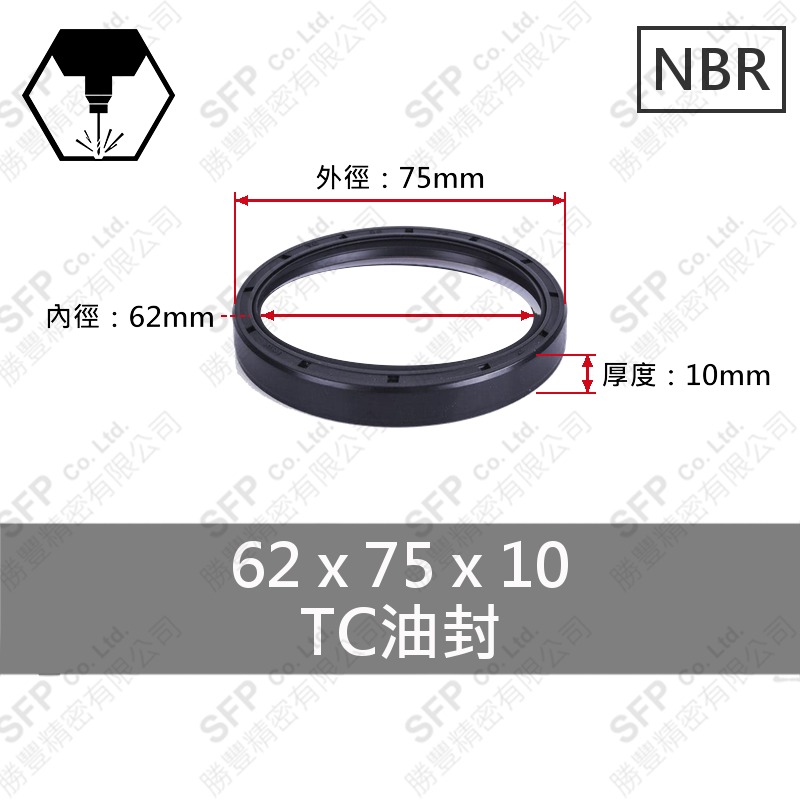 TC油封 62*75*10