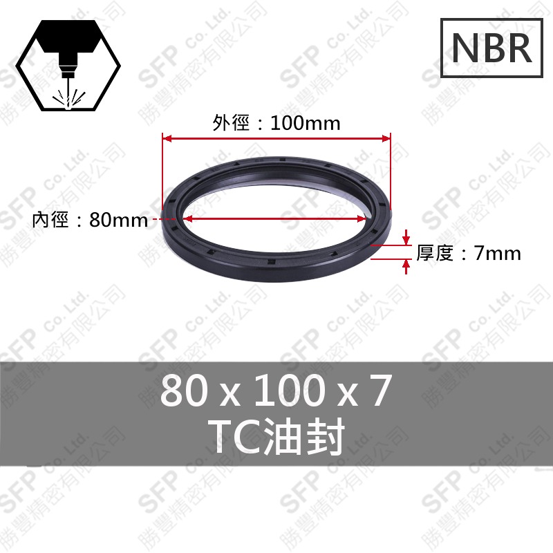 TC油封 80*100*7