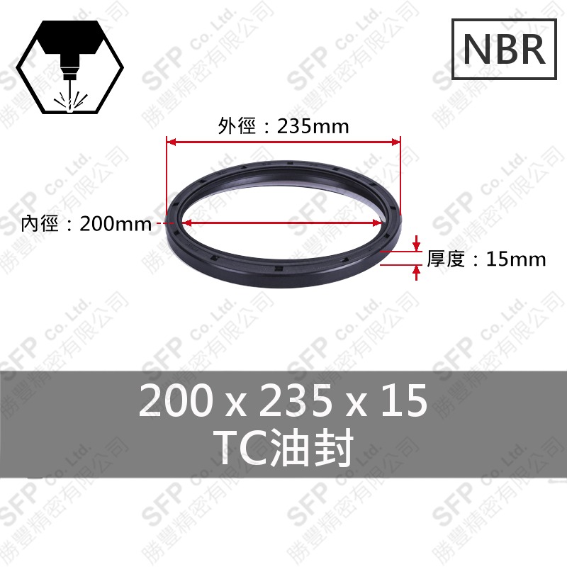 TC油封 200*235*15