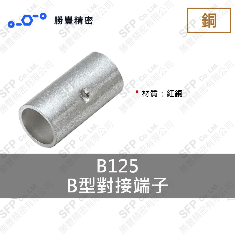 B型對接端子 B125