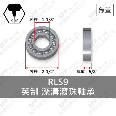 ボールベアリング(日本) RLS9