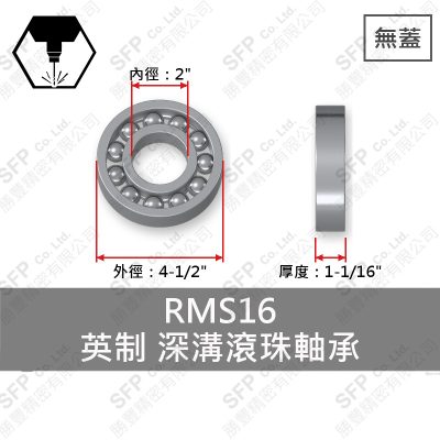 ボールベアリング(日本) RMS16