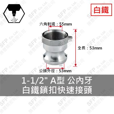 鎖扣快速接頭 (Camlock)