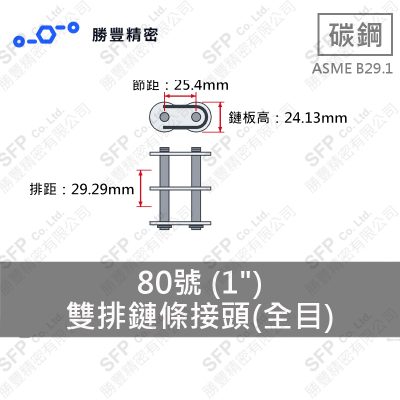 Double Strand Roller Chain & Links